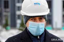 Поездка Алексея Текслера на строительство инфекционной больницы. Челябинск