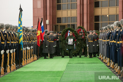 Похороны маршала Советского Союза Дмитрия Язова на Федеральном военном мемориальном кладбище в  Мытищах. Москва
