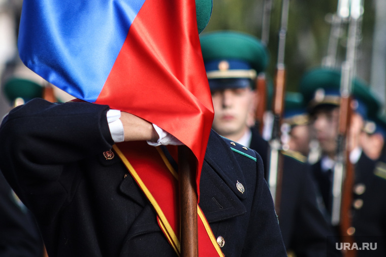Открытие памятника пограничникам всех поколений. Курган