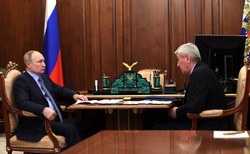 Владимир Путин принял Юрия Чиханчина в Кремле
