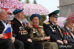 Военный парад посвященный Дню Победы. Курган