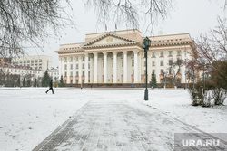Снежный город. Тюмень