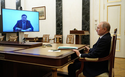 Президент пообщался с и. о. главы Тувы по видеосвязи