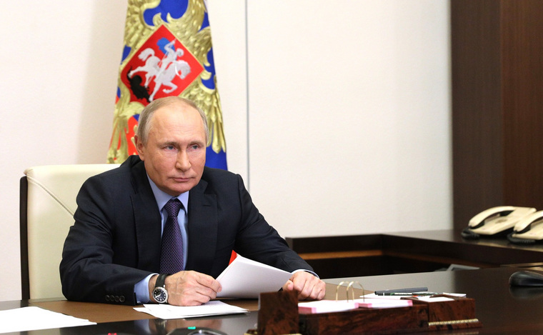 Владимир Путин поздравил «Газпром» с запуском нового проекта