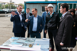 Врио губернатора Курганской области Вадим Шумков посетил строящийся объект в Курганском Индустриальном парке. Курган