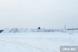 Полигон для складирования снега компании ЮВИС. Сургут