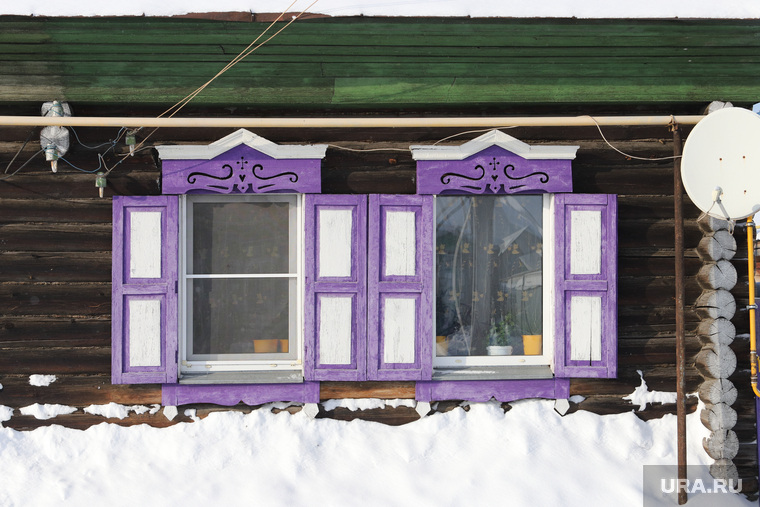 Архитектура 19 века/Черновик. Курган, окна дома, наличники, окна деревянного дома