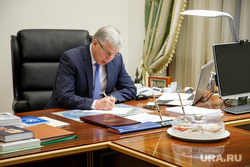 Встреча с Александром Мажаровым в здании правительства ЯНАО. Салехард