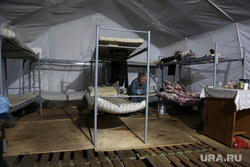 Палатка обогрева для бездомных. Пермь