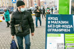 Проверка qr кодов в торговом центре Галерея Вояж. Тюмень 