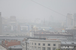 Дым от пожаров в Якутии. Челябинск