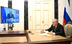 Владимир Путин объявил, что это первое совещание в рамках подготовки к посланию