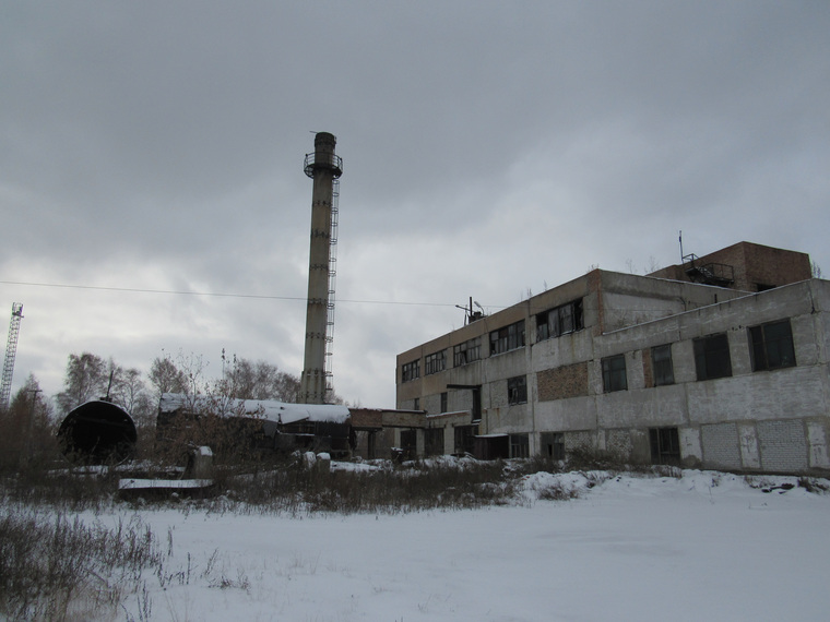 Объект находился в полуразрушенном состоянии