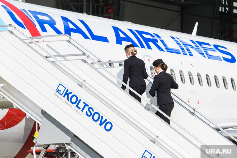 Презентация самолёта "Airbus A320neo". Екатеринбург, аэропорт кольцово, уральские авиалинии, ural airlines