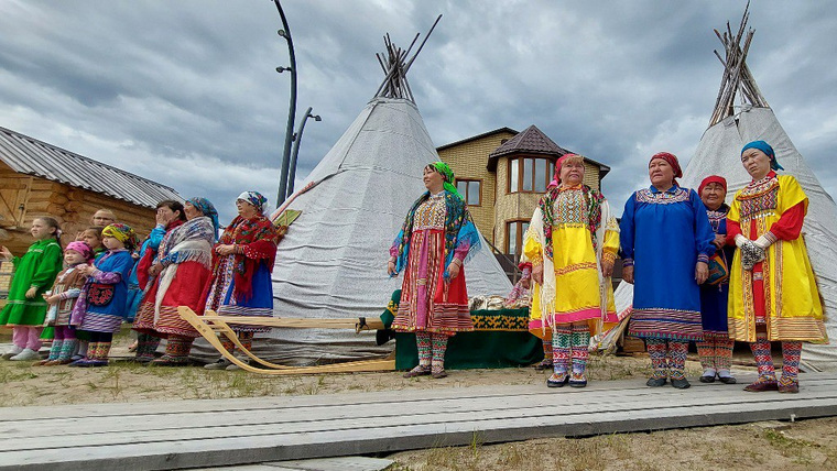 Местные жители показали гостям все традиции коренных народов Югры