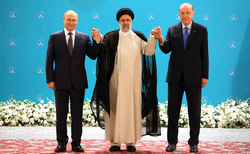 президенты России, Ирана и Турции