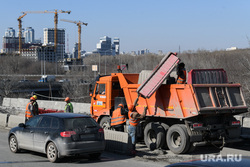 Перекрытие развязки на Луганская-Базовый. Екатеринбург