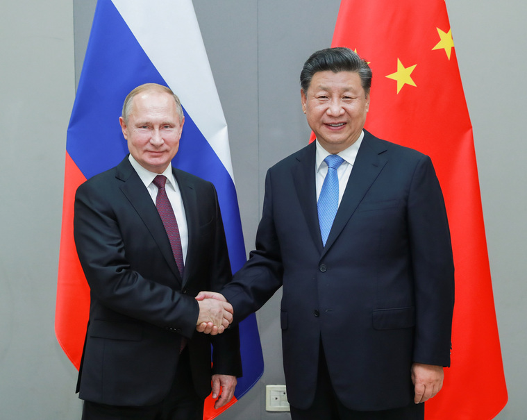 Лидеры РФ и Китая провели очередную встречу