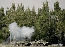 Спецназ погранслужбы ФСБ РФ в Южном военном округе.