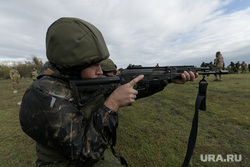 Мобилизованные на полигоне в Донецкой области. ДНР