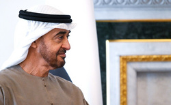 Для президента ОАЭ Мухаммеда Аль Нахайяна это первый визит в Россию в статусе лидера страны