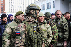 Отправка мобилизованных свердловчан с Верх-Исетского военкомата. Екатеринбург