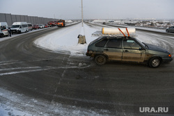 Отработка ликвидации ДТП при неблагоприятных погодных условиях. Екатеринбург
