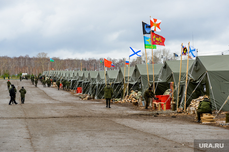 Боевое слаживание мобилизованных на Чебаркульском полигоне ЦВО. Челябинская область