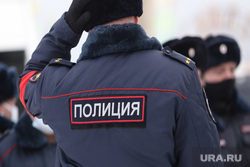 Похороны погибшего полицейского Михалева Дениса в поселке Мишкино. Курган