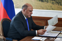Михаил Мишустин на двусторонних встречах во время визита на Алтай. Горно-Алтайск