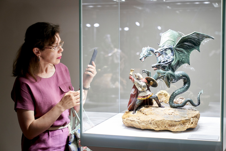 Выставка уральских камнерезов в Музее Фаберже длилась более полугода