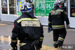 Последствия пожара на Ленинградском вокзале. Москва 