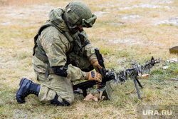 Боевое слаживание мобилизованных на Чебаркульском полигоне ЦВО. Челябинская область