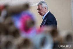 Премьер-министр России Михаил Мишустин во время своего посещения техно-парка "Калибр". Москва