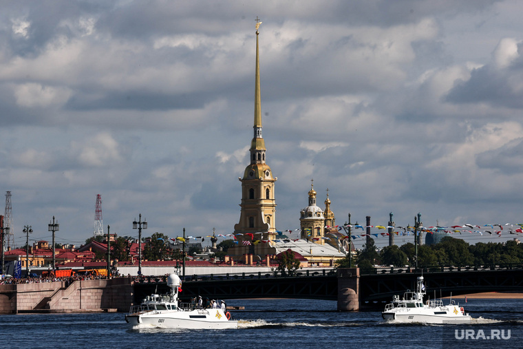 Военно-морской парад. Санкт-Петербург