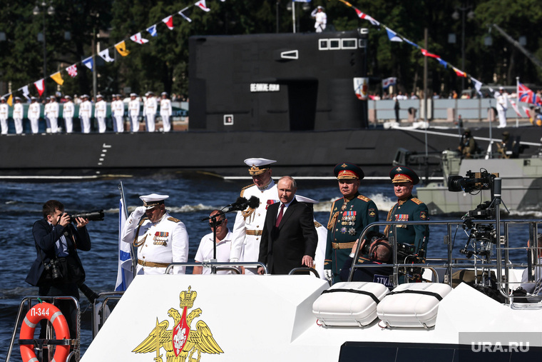 Военно-морской парад. Санкт-Петербург