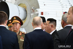 Встреча Владимира Путина и Ким Чен Ына. Космодром Восточный. Благовещенск.