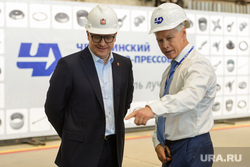 Алексей Текслер на ЧКПЗ у Валерия Гартунга. Челябинск