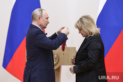 Владимир Путин на приветствии членам избирательных комиссий. Москва