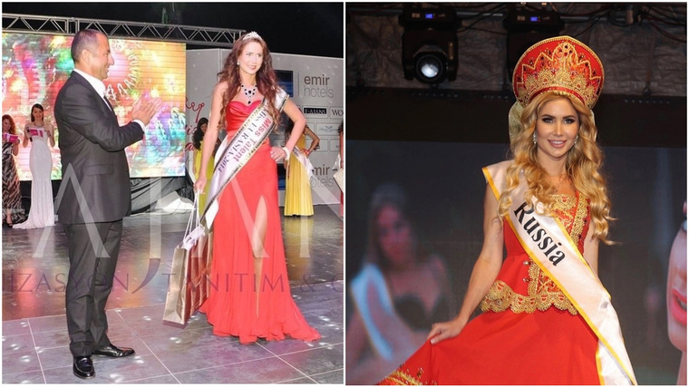 Elena Zinatulina in 2014 (left) and at the competition in Turkey in 2022 (right)