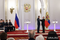 Президент России Владимир Путин на вручении наград Героям России в Кремле. Москва