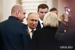 Президент России Владимир Путин на вручении наград Героям России в Кремле. Москва