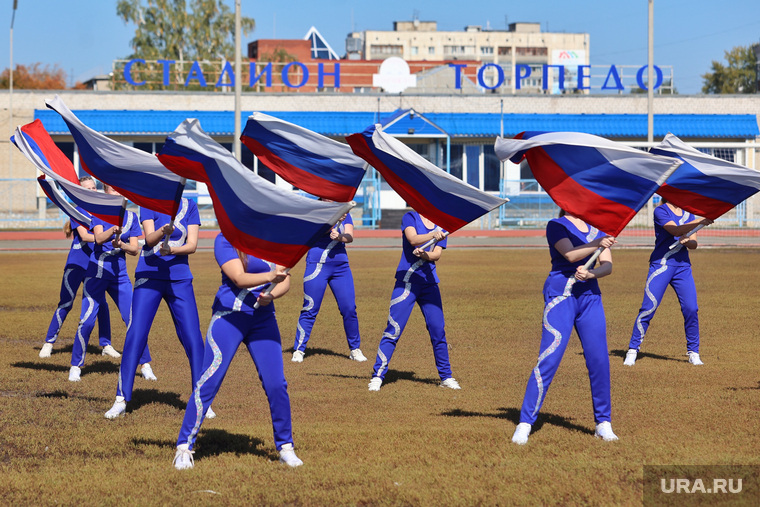 Соревнования по летнему биатлону в Шадринске. Курган