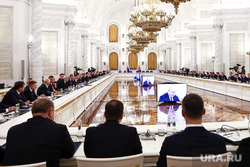 Владимир Путин на Госсовете в Кремле. Москва