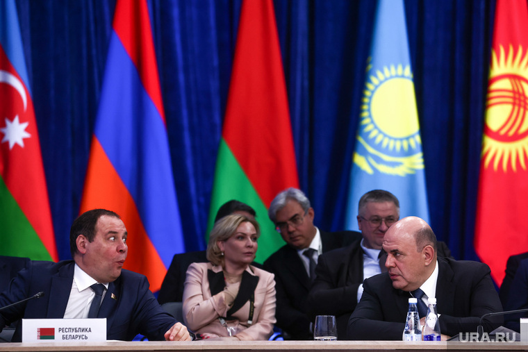 Совместное Заседание Совета глав правительств государств – участников СНГ, с участием Михаила Мишустина. Москва