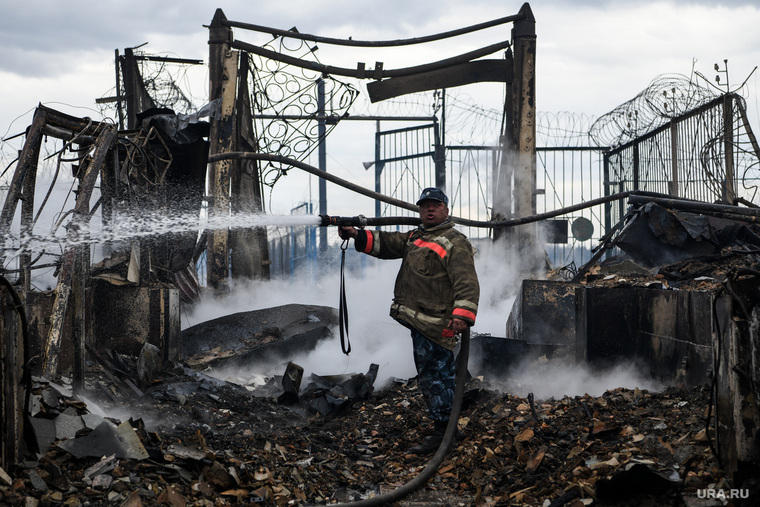 В конце апреля пожары едва не уничтожили поселки Сосьва и Таежный на севере области