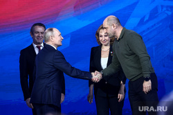Владимир Путин на встрече с доверенными лицами. Москва