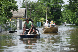 Паводок и наводнение после разрушения Каховской ГЭС в Херсонской области. Херсон