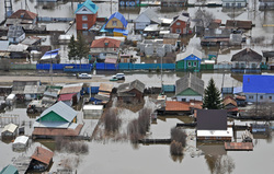 Наводнение в Ишиме, 15.04.2016