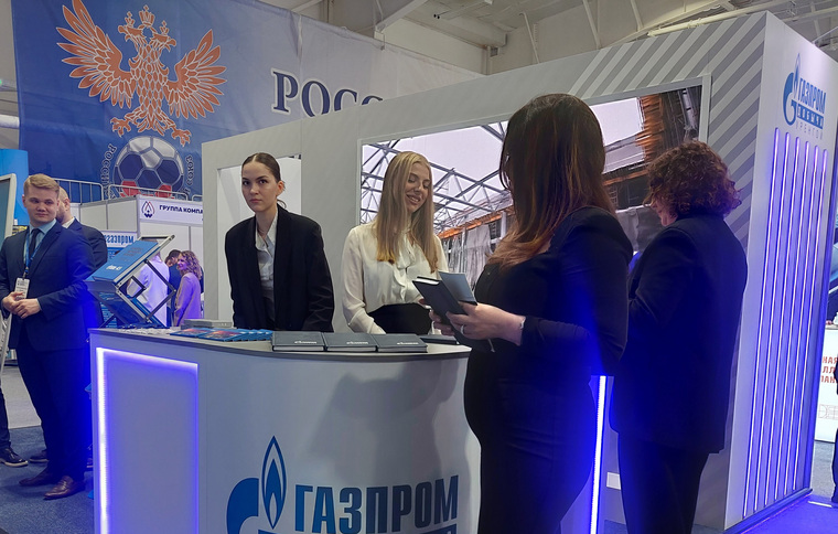 Ямал представлен ключевыми экспозициями компаний «Газпром добыча Ямбург» и «Газпром добыча Уренгой».